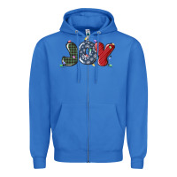 True Royal joy christmas lights Zipper Hoodie - MaliasSmallBusiness