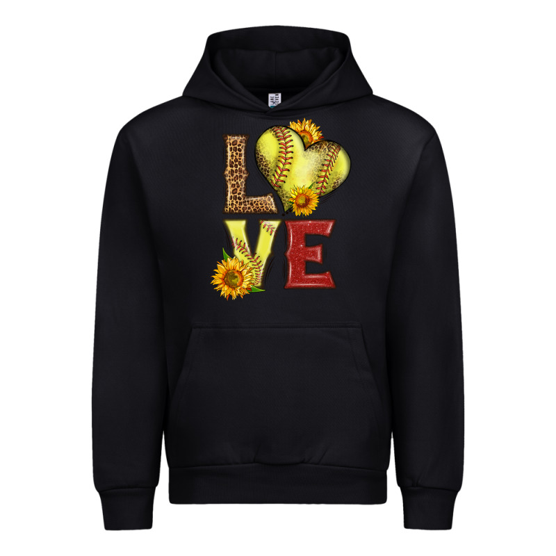 Western Love Softball Urban Hoodie by LillyAllenDesigns | Teevron