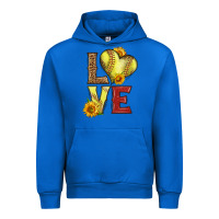 Cobalt western love softball Urban Hoodie - LillyAllenDesigns