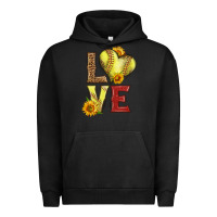 Pigment Black western love softball Urban Hoodie - LillyAllenDesigns