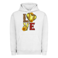 Pigment Lunar Rock western love softball Urban Hoodie - LillyAllenDesigns