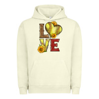 Pigment Pistachio western love softball Urban Hoodie - LillyAllenDesigns