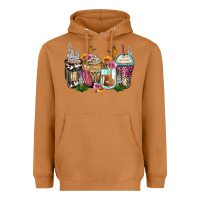 Meerkat floral coffee cups Heavyweight Hoodie - Zillion Design Studio