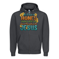 Smoke don't worry honey 'round here we Zipper Hoodie - MaliasSmallBusiness