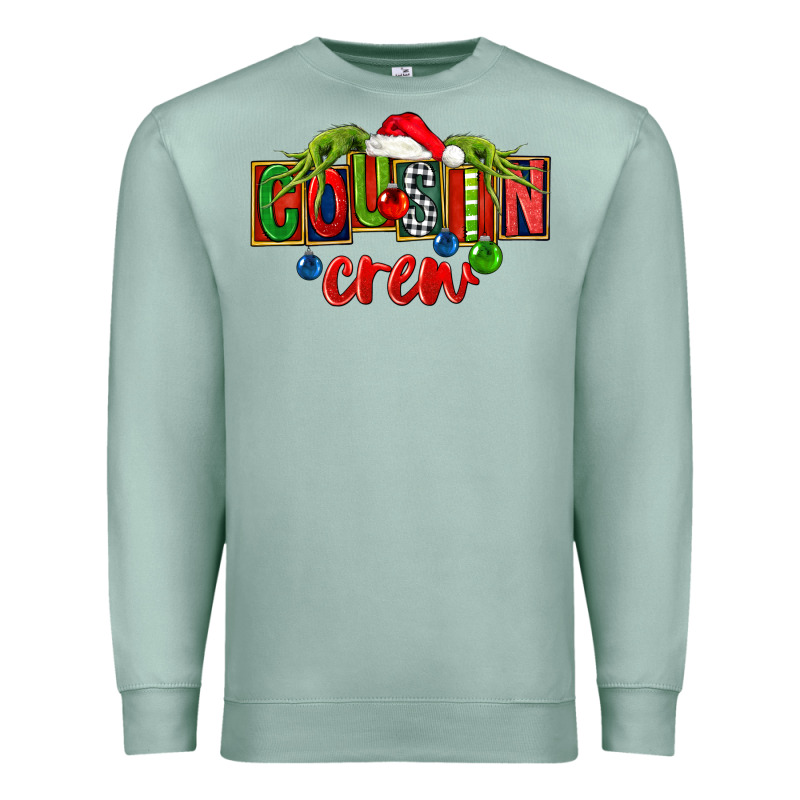 Cousin Crew Christmas Premium Sweatshirt by FaDigitalArtStudio | Teevron