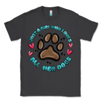 Smoke just a girl who loves all her dogs Classic Tee - MaliasSmallBusiness