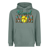 Sage western blessed mom with softball Heavyweight Hoodie - texasbilliewilder
