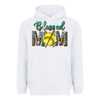 White western blessed mom with softball Heavyweight Hoodie - texasbilliewilder