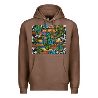 Chestnut cactus gemstone Premium Hoodie - AdoDesignShop
