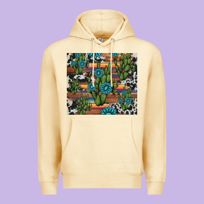 Cactus Gemstone Premium Hoodie Designed By Adodesignshop