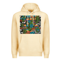 Pina Colada cactus gemstone Premium Hoodie - AdoDesignShop
