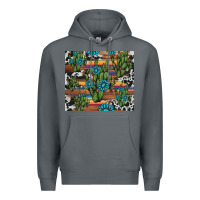 Rock cactus gemstone Premium Hoodie - AdoDesignShop