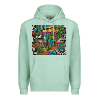Seafoam cactus gemstone Premium Hoodie - AdoDesignShop