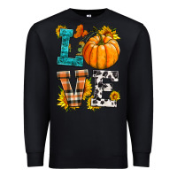 Black love pumpkin Premium Sweatshirt - HRA Design Shop