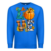 True Royal love pumpkin Premium Sweatshirt - HRA Design Shop