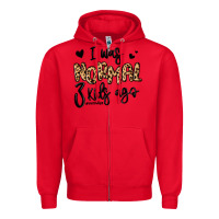 Red i was normal three kids ago momlife Zipper Hoodie - MaliasSmallBusiness