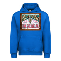 Cobalt western bull skull mama mousepad Urban Hoodie - BarkalooDesign