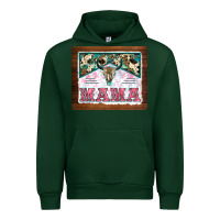 Forest Green western bull skull mama mousepad Urban Hoodie - BarkalooDesign
