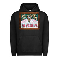 Pigment Black western bull skull mama mousepad Urban Hoodie - BarkalooDesign