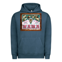 Pigment Midnight Navy western bull skull mama mousepad Urban Hoodie - BarkalooDesign