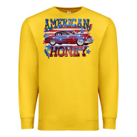 Lemon American honey 4th of july Premium Sweatshirt - CowGirlArtShop