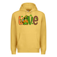 Antique Gold love gnome Premium Hoodie - Artiststas
