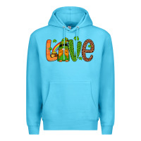 Ocean Blue love gnome Premium Hoodie - Artiststas