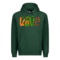 Sports Green love gnome Premium Hoodie - Artiststas