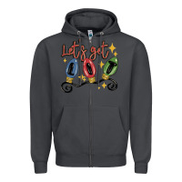 Smoke let's get lit Zipper Hoodie - MaliasSmallBusiness
