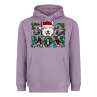 Lavender christmas dog mom husky Heavyweight Hoodie - RanaPortraitStore