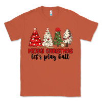 Copper merry christmas let s play ball baseball Classic Tee - MaliasSmallBusiness