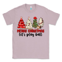 Lilac merry christmas let s play ball baseball Classic Tee - MaliasSmallBusiness