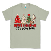 Matcha merry christmas let s play ball baseball Classic Tee - MaliasSmallBusiness