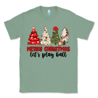 Sage merry christmas let s play ball baseball Classic Tee - MaliasSmallBusiness