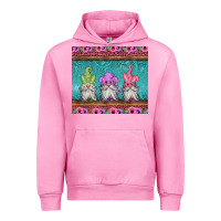 Fuchsia Pink easter gnomes Urban Hoodie - Jasminsmagicworld