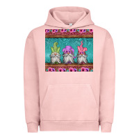 Pigment Salmon easter gnomes Urban Hoodie - Jasminsmagicworld