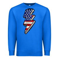 True Royal American lightning bold 4th of july Premium Sweatshirt - CowGirlArtShop
