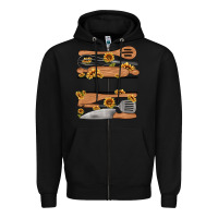 Black custom name kitchen tools Zipper Hoodie - MaliasSmallBusiness