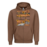 Chestnut custom name kitchen tools Zipper Hoodie - MaliasSmallBusiness