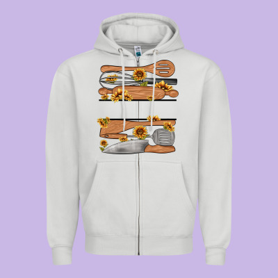 Zipper Hoodie custom name kitchen tools