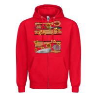 Red custom name kitchen tools Zipper Hoodie - MaliasSmallBusiness