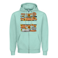 Seafoam custom name kitchen tools Zipper Hoodie - MaliasSmallBusiness