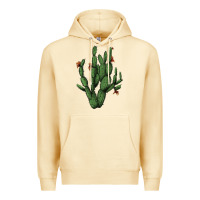 Pina Colada cactus with flowers Premium Hoodie - AdoDesignShop