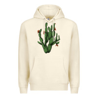 Sandshell cactus with flowers Premium Hoodie - AdoDesignShop