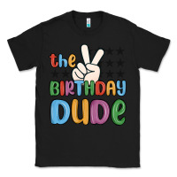 Black the birthday dude Classic Tee - MaliasSmallBusiness