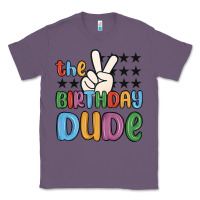 Lavender the birthday dude Classic Tee - MaliasSmallBusiness