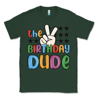 Sports Green the birthday dude Classic Tee - MaliasSmallBusiness