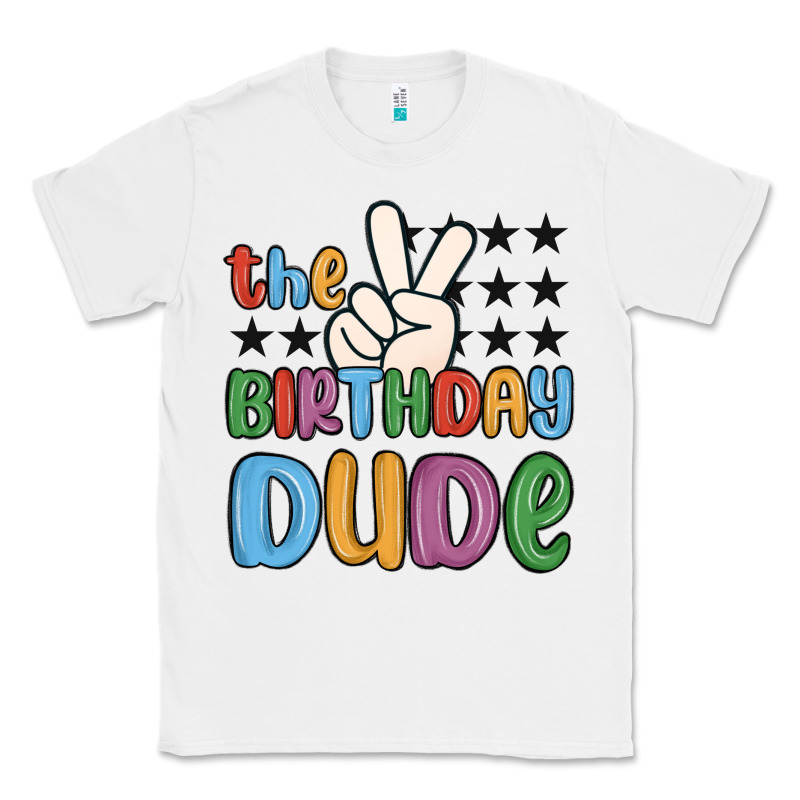 The Birthday Dude Classic Tee by MaliasSmallBusiness | Teevron