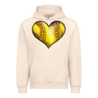 Sandshell softball heart Urban Hoodie - LillyAllenDesigns