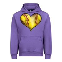 Tulip softball heart Urban Hoodie - LillyAllenDesigns